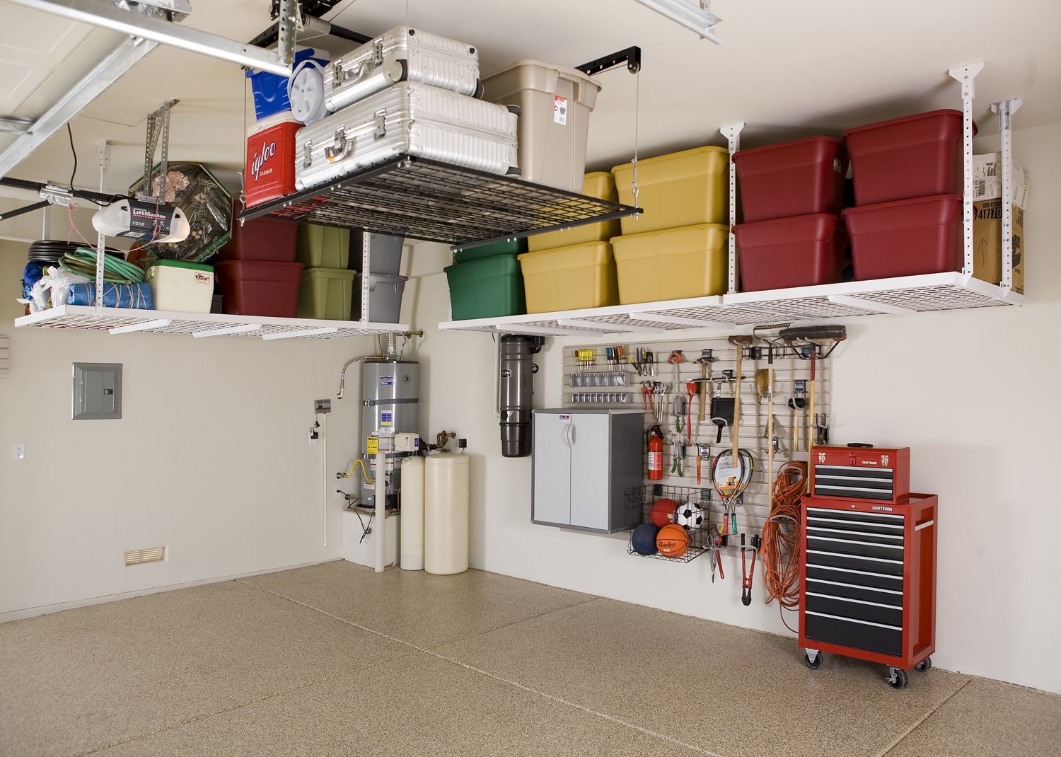 best way to organize garage