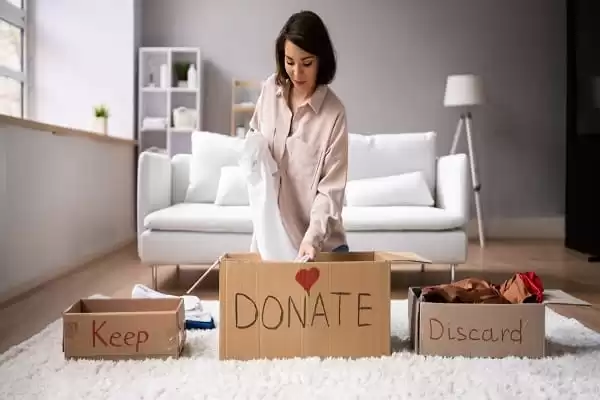 how to declutter before moving
