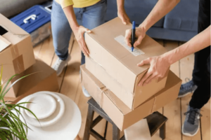 how to mark boxes for moving