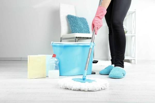 how to deep clean a new apartment