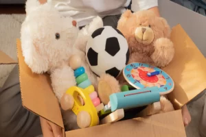 how to pack toys for moving