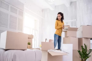 moving into a student house