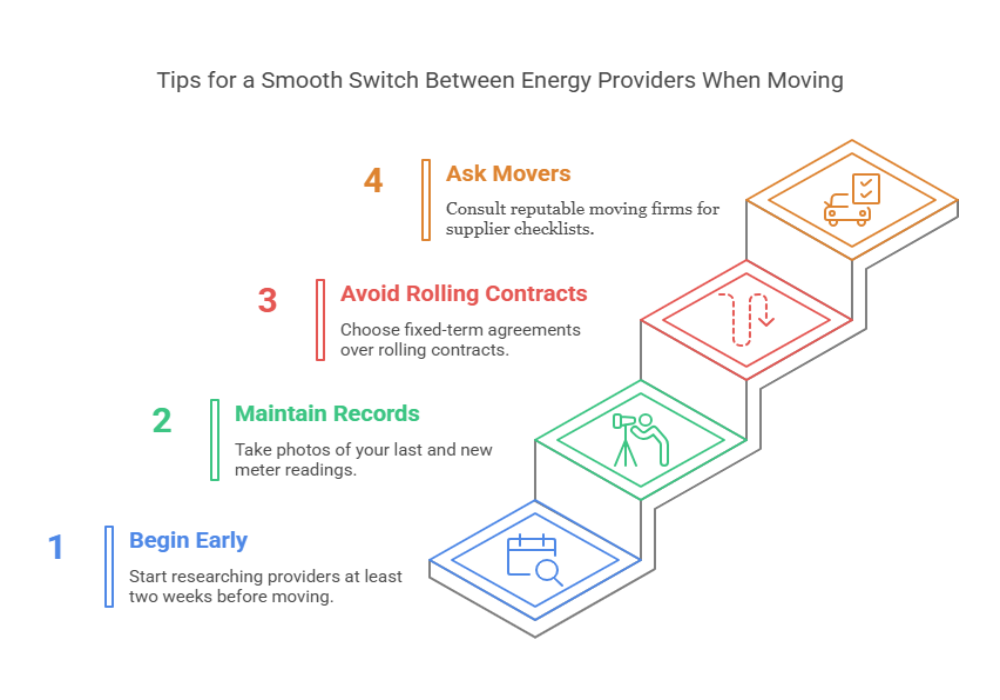 moving house and changing energy supplier
