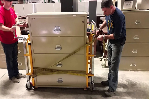 best way to move file cabinets