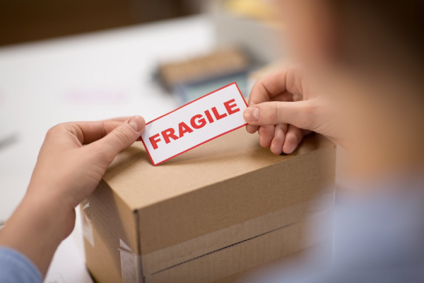 how to pack breakables for moving