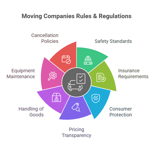 what are moving company rules