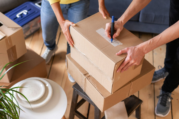 how to pack kitchen for moving