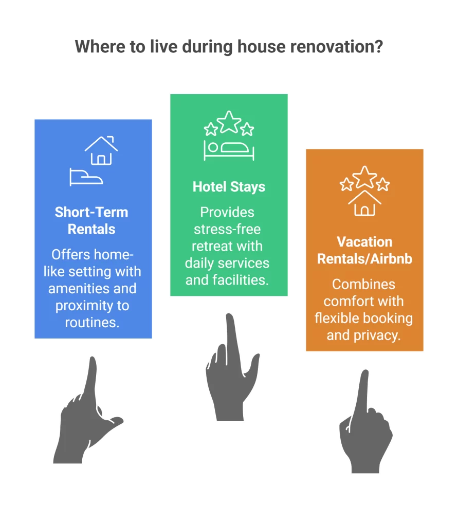 where to live during house renovation?