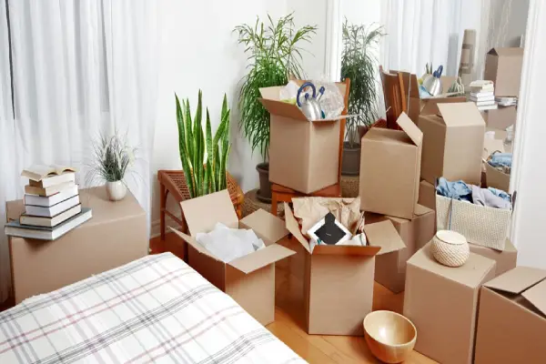 packing items for moving