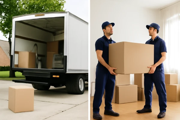 Which one to choose? hire movers or rent a truck 
