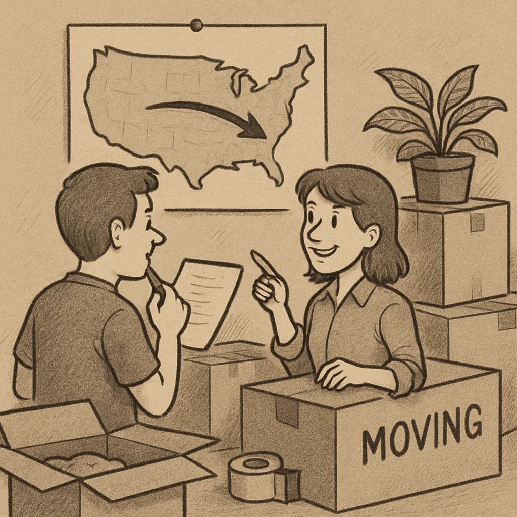 planning cross country move